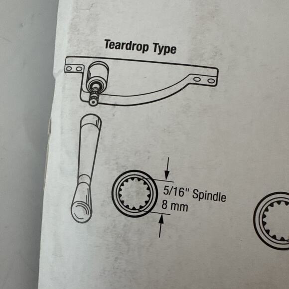 LOT of 3 PLPCI 9" Right & Left Hand Casement Window Operator #H 3508 - Picture 9 of 11